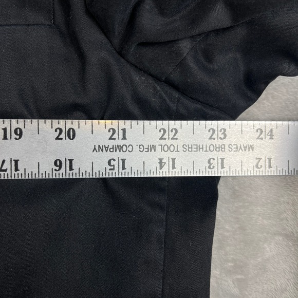 KROON Mens Black Cotton Blend Blazer Jacket Woven Lined Size 42L - Picture 14 of 16